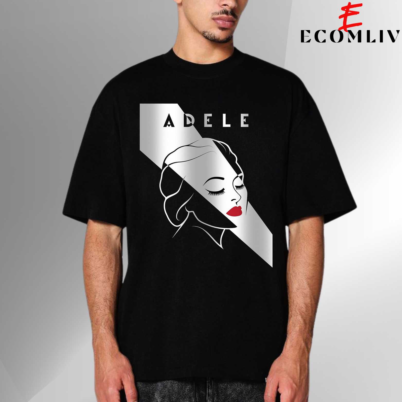 Adele T-Shirt, Pop Star Unisex Soul Music Tee, Retro Style Streetwear